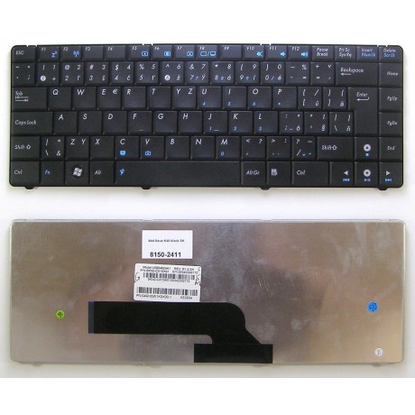 slovenská klávesnice Asus A41 K40 P80 černá SK