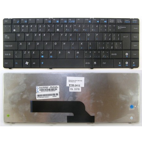 klávesnice Asus A41 K40 P80 black CZ