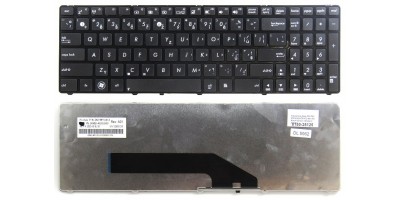 česká klávesnice Asus F52 F90 K50 K51 K70 K72 N51 X5 black US/CZ - design 2 dotisk
