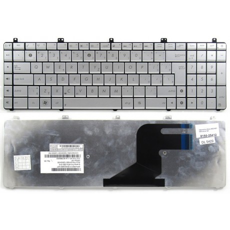 klávesnice Asus N55 N57 N75 silver SK