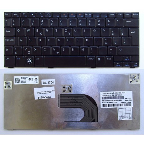 klávesnice Dell Inspiron Mini 10 1012 1018 black SK