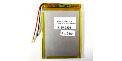 baterie 3,7V 5000mAh 153x71x3,6 2pin