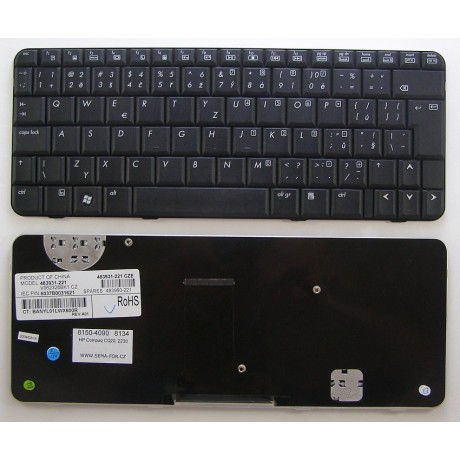 klávesnice HP Compaq 2230 CQ20 black CZ