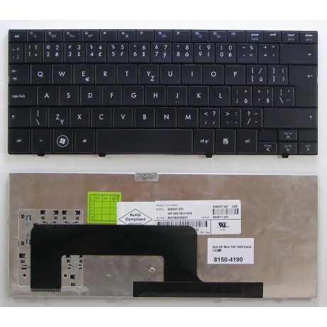 klávesnice HP Mini 700 730 1000 1100 black CZ