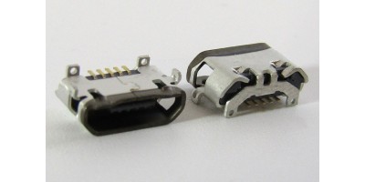 konektor micro USB B 5 pin female 90 - konektor micro USB B 5 pin female 90 -  Motorola Moto Nexus 6 XT1100 XT1103