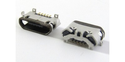 konektor micro USB B 5 pin female 90 - konektor micro USB B 5 pin female 90 -  Motorola Moto Nexus 6 XT1100 XT1103