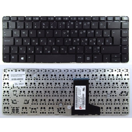 klávesnice HP Probook 430 G1 black HU no frame