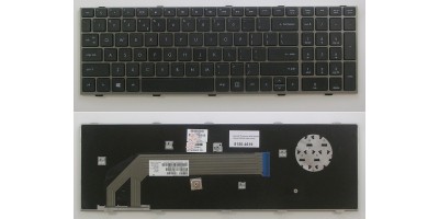 klávesnice HP Probook 4540 4540S 4545 4545S black US with frame