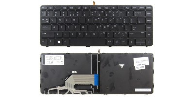 klávesnice HP Probook 430 440 445 G3 430 440 445 G4 black US s podsvitem