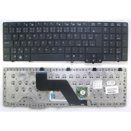 klávesnice HP Elitebook 8540B 8540P 8540W black CZ/SK trackpoint