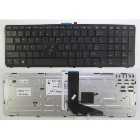 klávesnice HP Zbook 15 17 G2 black US