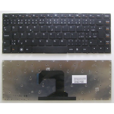 klávesnice Lenovo Ideapad S300 S400 S405 S410 S415 black CZ/SK no frame