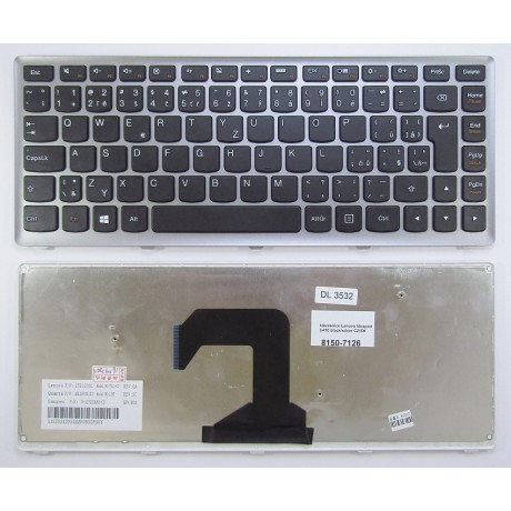 klávesnice Lenovo S300 S400 S405 silver CZ