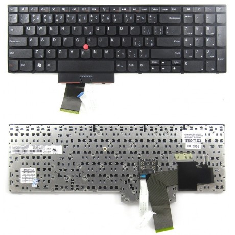 klávesnice IBM Lenovo ThinkPad Edge E520 E525 black US/CZ dotisk česká touchpoint