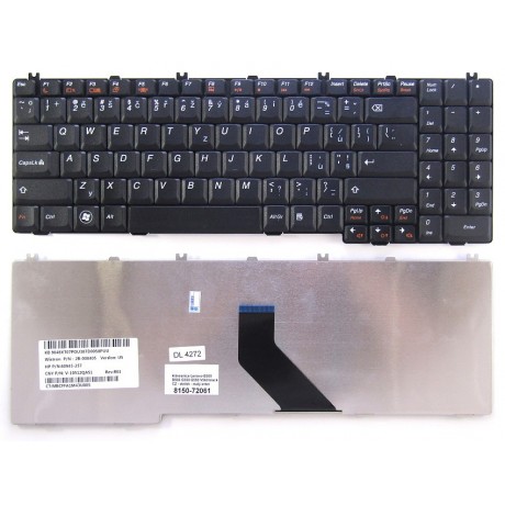 klávesnice Lenovo B550 B560 G550 G555 V560 black CZ - dotisk - malý enter