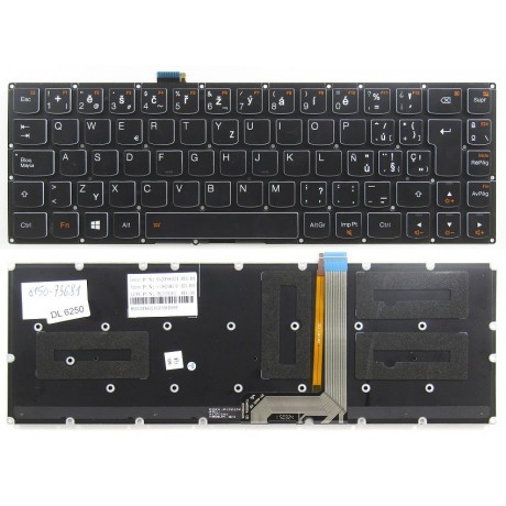 klávesnice Lenovo Thinkpad Yoga 3 PRO 13 black ESP/CZ česká  - no frame