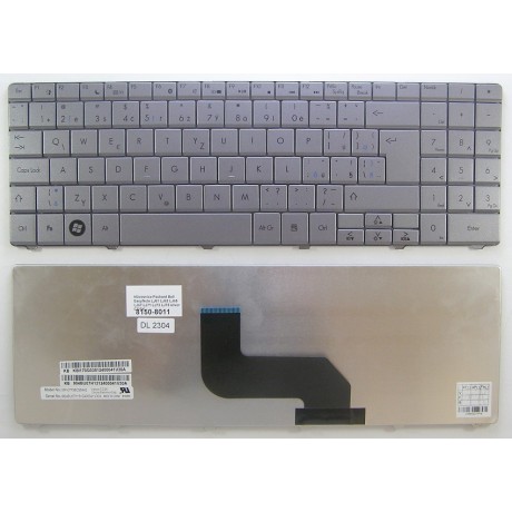 klávesnice Packard Bell EasyNote LJ61 LJ63 LJ65 LJ67 LJ71 LJ73 LJ75 silver CZ/SK