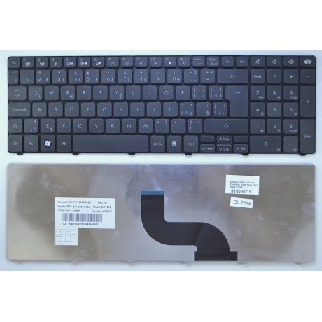 klávesnice Packard Bell EasyNote  TK85 TK86 TX87 black CZ/SK