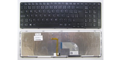 klávesnice Sony Vaio SVE17 black CZ/SK  backlight