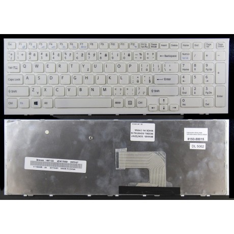 klávesnice Sony Vaio VPC-EH white US/CZ dotisk