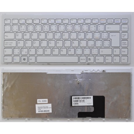 klávesnice Sony Vaio VGN-FW11 VGN-FW21 white CZ/SK