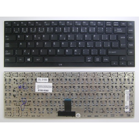 klávesnice Toshiba Portege R630 R730 R700 R830 black CZ