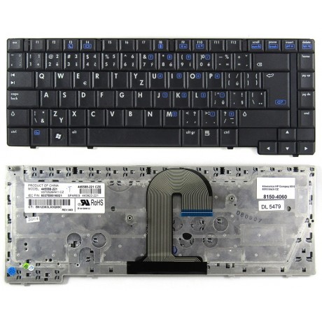 klávesnice HP 6510B 6515B black CZ
