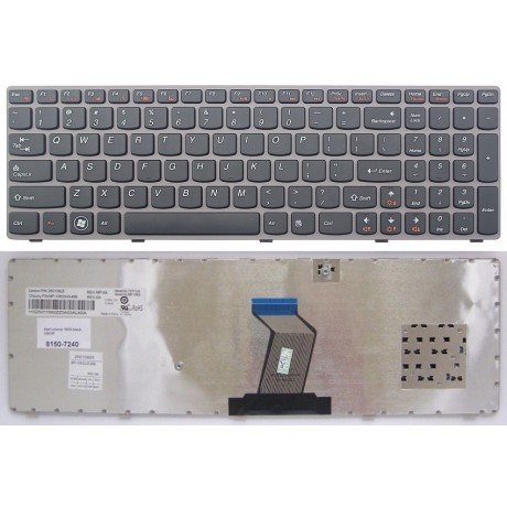 klávesnice Lenovo Y570 black US