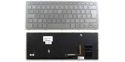 klávesnice Sony Vaio SVF14N silver CZ/SK backlight