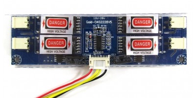 inverter ZX 428 4lamps 10-30V LCD