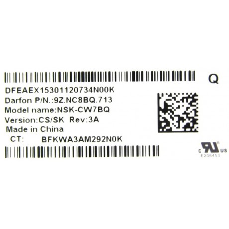 klávesnice HP Pavilion 15-B black CZ/SK no frame