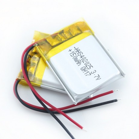 baterie Lihium 3,7V 150mAh, 25*20*4mm 