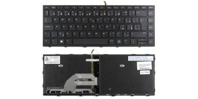 klávesnice HP Probook G1 640 645 black CZ/SK no frame podsvit