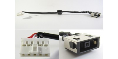Napájecí konektor s kabelem Lenovo IdeaPad 300-14 300-15 300-17 300-15ISK 300-15IBR - 11x4,5mm - 5pin