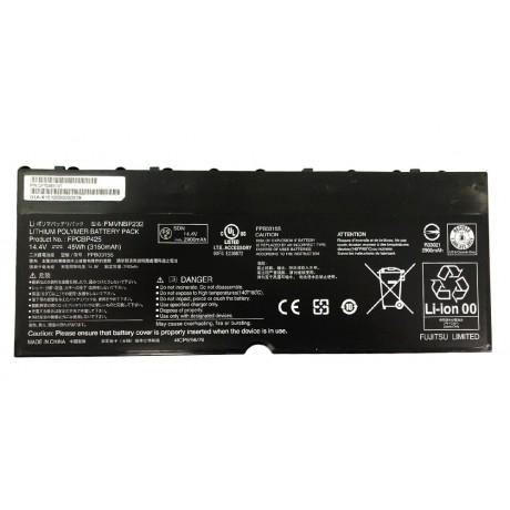 Baterie FPCBP425 FMVNBP232 pro Fujitsu Lifebook U745 T935 T904U Series, 14.4V 45Wh 3150mAh
