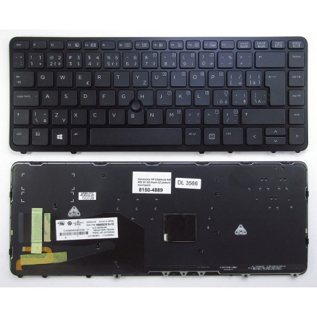 Tlačítko klávesnice HP Probook 4540 4540S  black CZ/SK