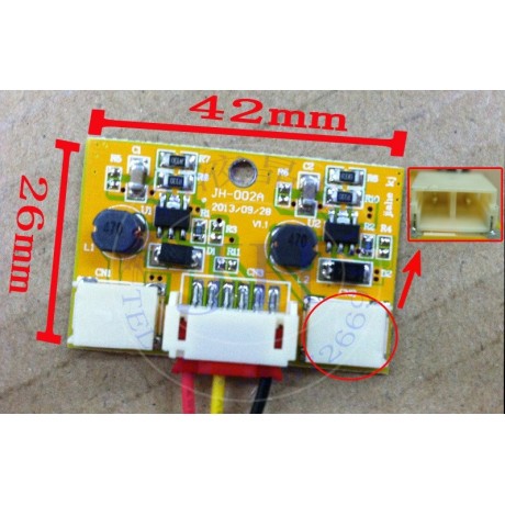 LED lamp konverter univerzální 2xLED