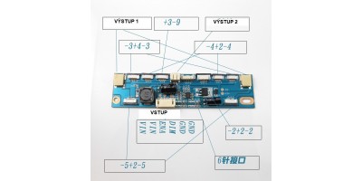 LED lamp konverter univerzální 1xLED