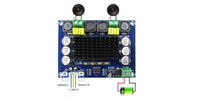 zesilovač XH-M543 2 x 120W TPA3116D2  12-26V