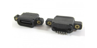 konektor micro USB-C 3.1 6p female 07