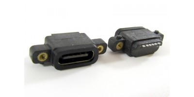 konektor micro USB-C 3.1 6p female 07