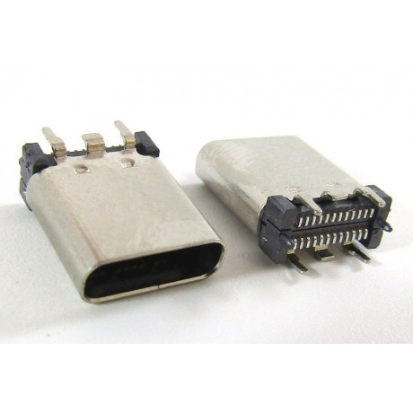 konektor micro USB-C 3.1 6p female 07