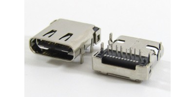 konektor micro USB-C 3.1 24p female 13