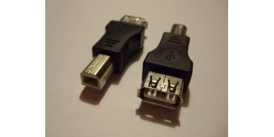 USB A to USB B adapter
