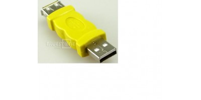 USB-A-Stecker (männlich) auf USB-A-Stecker (weiblich).