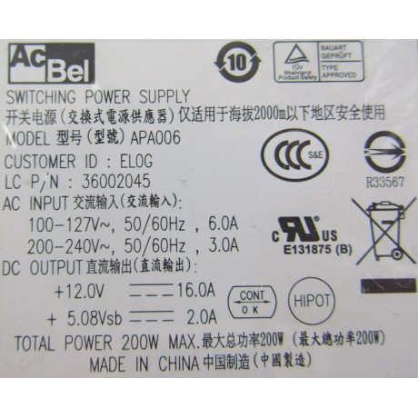 zdroj Lenovo IdeaCentre B320 B540