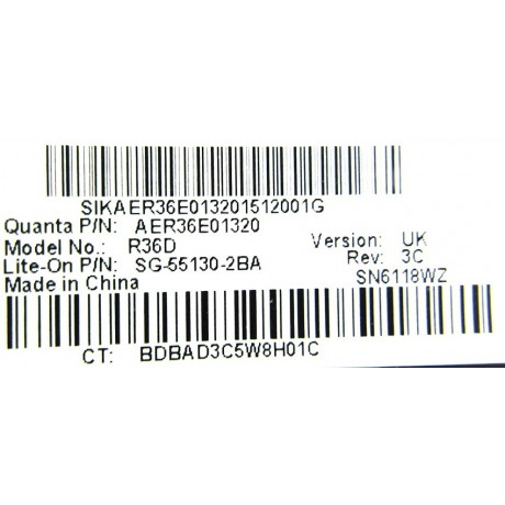 klávesnice HP Pavilion G6-2000 G6-2100 G6-2200 G6-2300 white UK - no frame