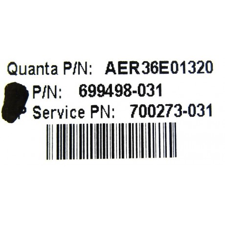 klávesnice HP Pavilion G6-2000 G6-2100 G6-2200 G6-2300 white UK - no frame