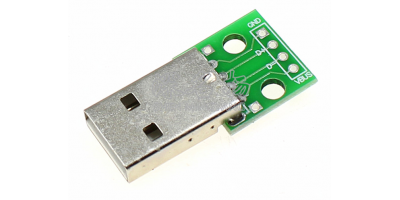 konektor USB A female na kabel