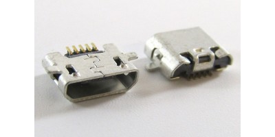 konektor micro USB B 5 pin female 78B